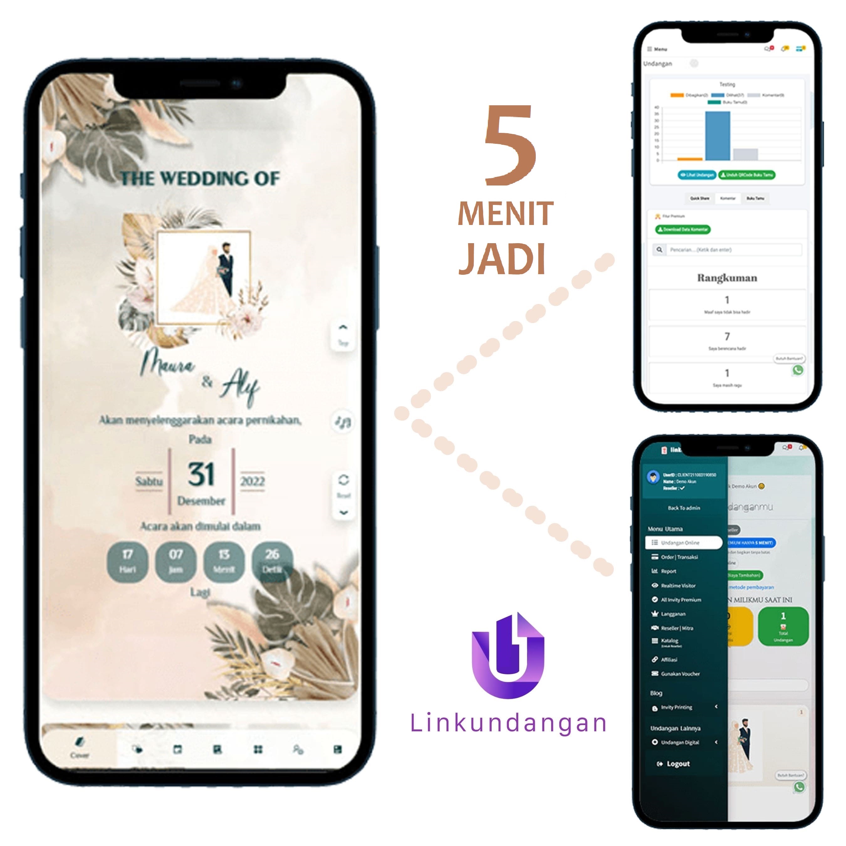 Link Undangan : Buat Undangan Digital Online Hanya 5 Menit
